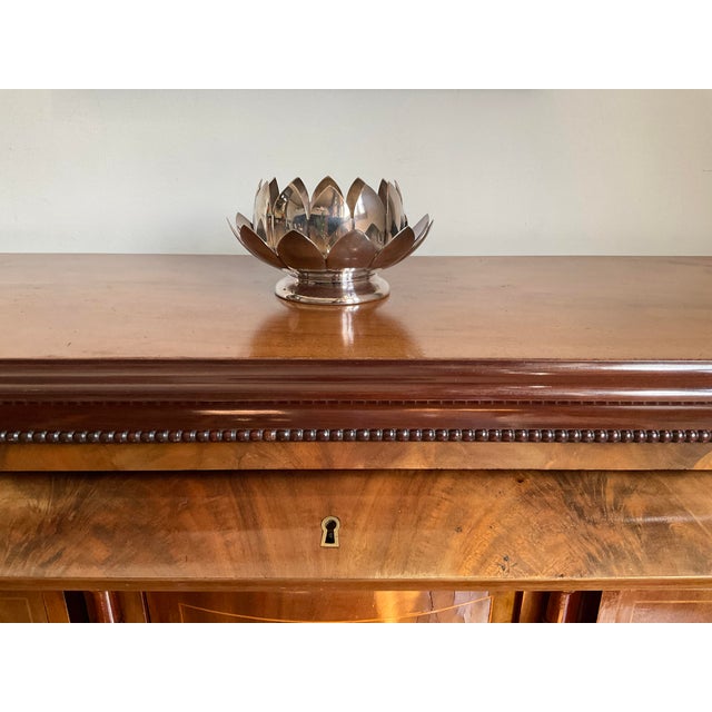 Mid 20th Century Nesting Lotus Bowl by Reed & Barton For Sale - Image 14 of 16