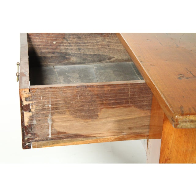 Antique Louis XV Style Provincial Fruit Wood Desk For Sale - Image 11 of 11