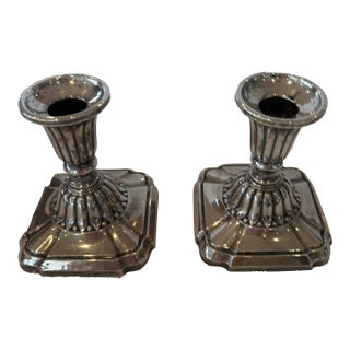 Sterling Silver Candlesticks For Sale