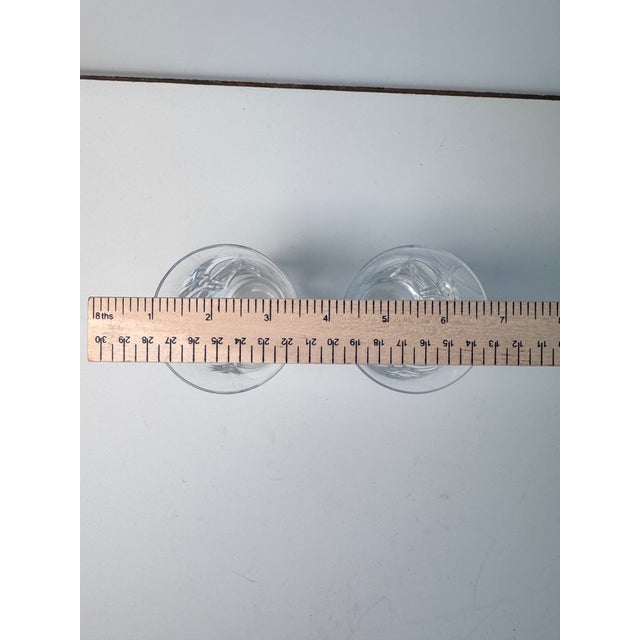 1950s Waterford Whiskey Glasses- a Pair For Sale In San Francisco - Image 6 of 9