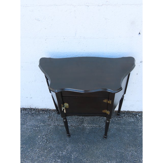 Early 1900s Cigar Tobacco Humidor Chest Box Cabinet With Ashtray 6347 For Sale - Image 13 of 18