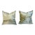 Pair of Vintage India Hicks Silk Insect Pillows For Sale