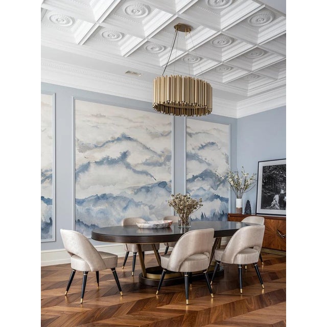 Brubeck Oval Suspension by Delightfull For Sale - Image 10 of 14