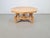 Wood Rustic Brutalist Octagonal Oak Coffee Table by Pierre Chapo, 1960s For Sale - Image 7 of 11