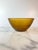 Vintage Arcopal France “Volcan” Frosted Amber Opaline Art Glass Bowl For Sale - Image 4 of 12