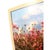 3D Foil Art Deco Diorama Scene Mt Fuji Pink Cosmos Flower Concave Blue Frame MCM Mid Century Modern Collectible Gorgeous...