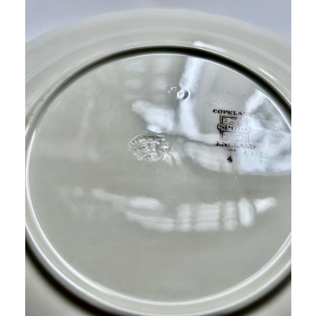 Early 20th Century Spode England "Alden" Luncheon Plates - Set of 6 For Sale - Image 16 of 17