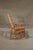 Mid 20th Century Mid 20th Century Folding Leather Strap Rocking Chair For Sale - Image 5 of 12
