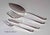 1970s New Silver Flatware Set for 12- 119 Pieces Feather Edge Pattern- Complete Set For Sale - Image 5 of 16