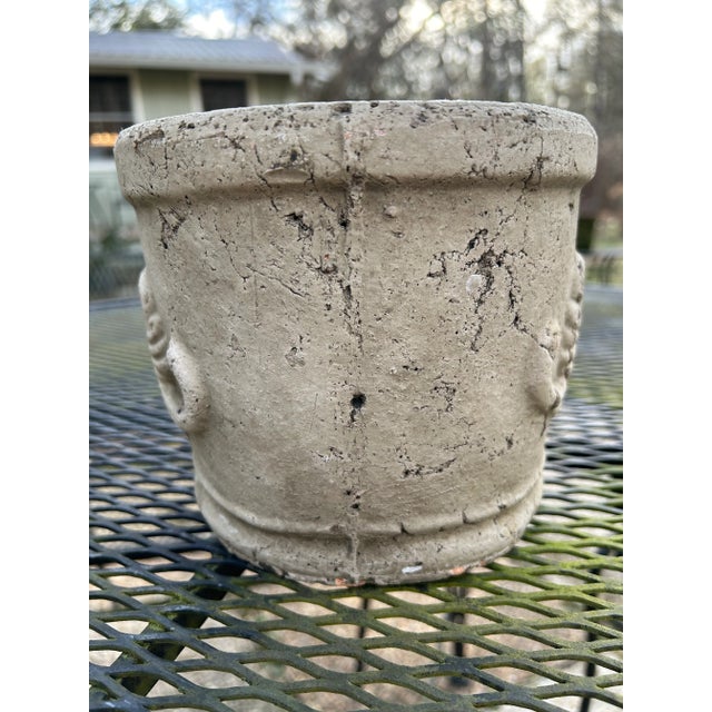 This planter is made to use indoors or out and is durable cast stone . The oval shape is wide enough you can accommodate...