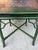 Wood Vintage Mid Century Rattan Side Table With Deep Verdant Lacquer Finish - Newly Painted For Sale - Image 7 of 12