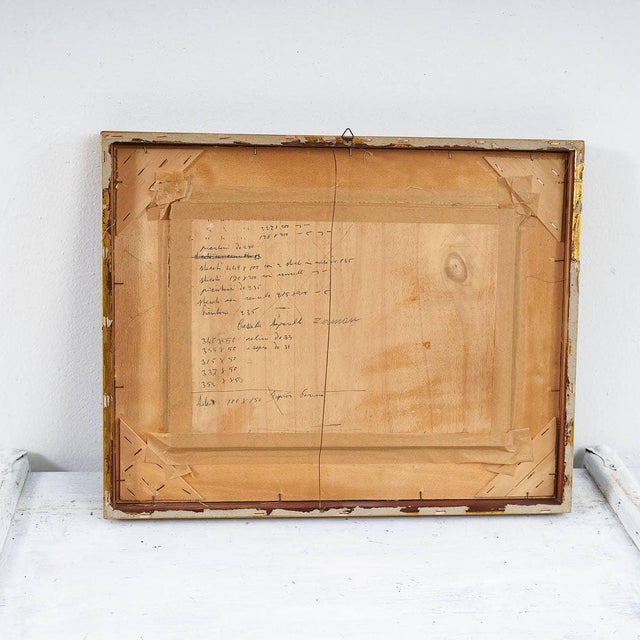 G. Raguso, Untitled, 1960s, Oil on Panel, Framed For Sale - Image 3 of 4