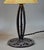 Daum Pair of E. Gauthier & Daum French Art Deco Lamps 1920s - Yellow Mottled Glass & Iron For Sale - Image 4 of 12