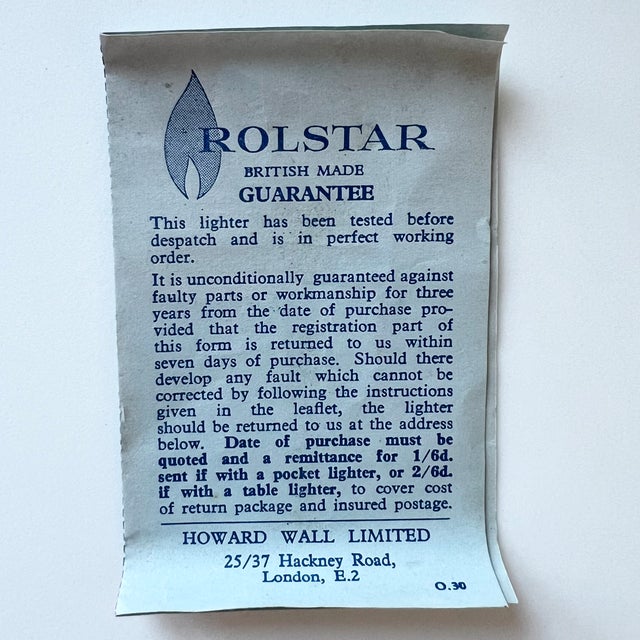Vintage Table Lighter with Veteran Car Motif from Rolstar For Sale - Image 15 of 18