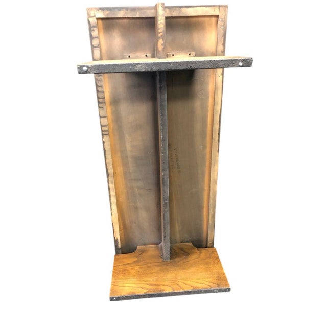 1970s Mid-Century Modern Brutalist Lane Coffee Table For Sale - Image 5 of 6
