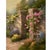 Thomas Kinkade,(American, 1958-2012) "The Rose Garden, The Rose Collection I" Limited Edition Print, Framed. This picture...