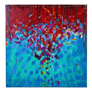 Spring, Original Painting by Paula DeStefanis