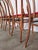 Vintage Bentwood Dining Chairs with Red Upholstery, 1970s, Set of 6 For Sale - Image 17 of 18