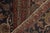 Antique Turkish Rug Red Blue Medallion Style Sparta Design For Sale - Image 9 of 9
