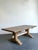 Vintage Rustic Trestle Table For Sale - Image 14 of 14