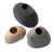 Small Vintage Stone Bud Vases, Set of 3 For Sale - Image 9 of 10