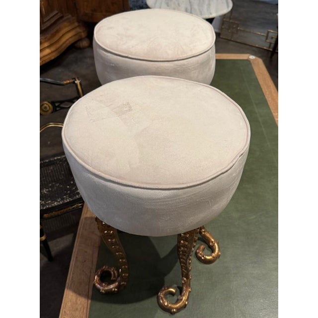 Early 21st Century Pair of Heavy Gilt Iron Octopus Benches For Sale - Image 5 of 5