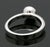 18k White Gold Diamond Solitaire Ring, Size 7 For Sale In Seattle - Image 6 of 8