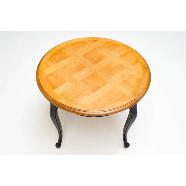 Vintage Circular Coffee Table For Sale - Image 6 of 7