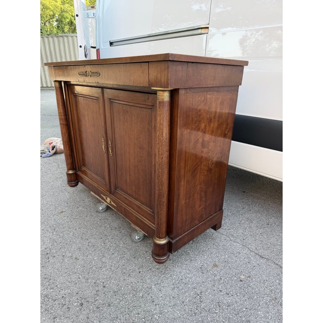 Mid 19th Century 19th Century French Empire Server For Sale - Image 5 of 16