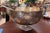 Rustic Andrea by Sadek Silver-Plated Elk Head Punch Bowl With Ladle For Sale - Image 9 of 9