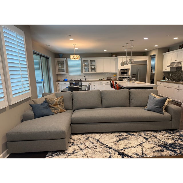 Pottery Barn Brand New Pottery Barn Big Sur Sectional With Chaise For Sale - Image 4 of 7