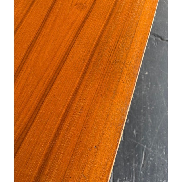 Mid-Century Modern Danish Teak Drafting Desk For Sale - Image 3 of 15