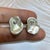 Diamond Fresh Water Pearl Cufflinks 14k Gold 0.45 TCW Designer Certified, Pair For Sale - Image 4 of 14