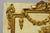 Wood Antique French Louis XV Style Cream & Gold Gilt Drape Ribbon Trumeau Wall Mirror For Sale - Image 7 of 17