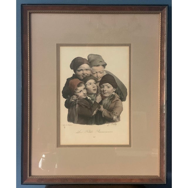 19th Century "Les Petits Ramoneurs (The Little Chimney Sweeps)" After Louis Léopold Boilly, No 49 Print, Framed For Sale - Image 12 of 12