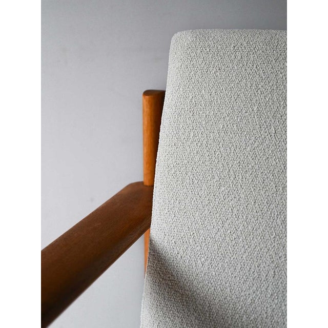 Scandinavian Oak Lounge Chair, 1960s For Sale - Image 11 of 13