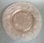 Here is a lovely set of seven MacBeth-Evans Dogwood luncheon plates crafted in delicate pink Monax Depression glass...