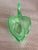 Vintage Fenton Art Green Glass Swan Candy Dish Bowl For Sale - Image 6 of 9
