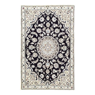 Pasargad DC Fine Hand Knotted Silk & Wool Rug For Sale