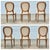 Wood 1990s Century Furniture Louis XVI Medallion Back Oak Dining Chairs for Reupholstery, Set of 6 For Sale - Image 7 of 12