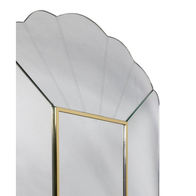 AD008 Mirror by Alain Delon for Maison Jansen, France, 1970s For Sale - Image 6 of 7