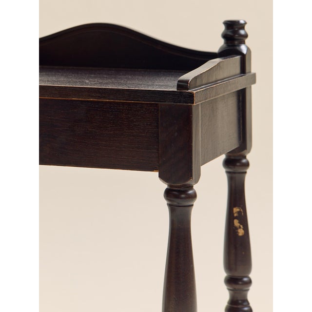 The Vintage Pair of Swedish Painted Pine Nighstands, 1950s For Sale - Image 12 of 15