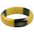 Art Deco Belle Kogan Art Deco Bakelite Bracelet Bangle Elongated Inlay Dot For Sale - Image 3 of 7