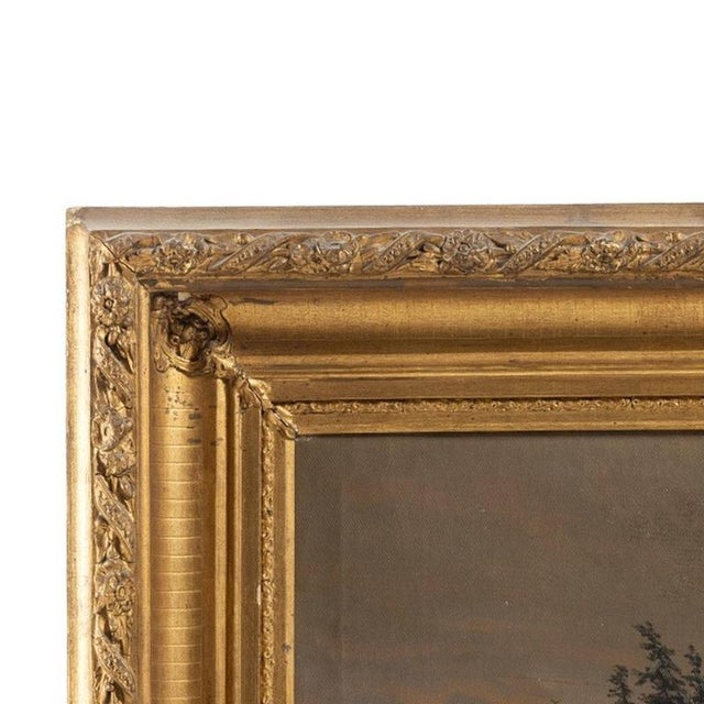 Painting - European School - 19th Century. Oil on canvas; 19th century. Dimensions: 33 cm x 46 cm.