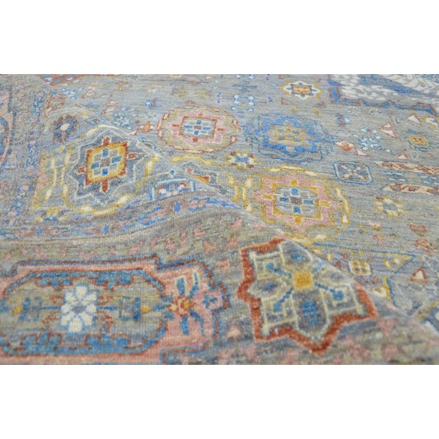 Traditional Hand Knotted Mamlook Design Rug. 08'11" X 12'00' For Sale - Image 3 of 4