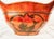 19th-Century Chinese Sumi-E Winged Ceremonial Elmwood Bowl For Sale In Portland, OR - Image 6 of 12