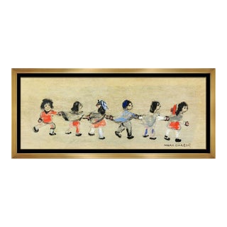 Mid 20th Century Conga Line, Moura Chabor For Sale