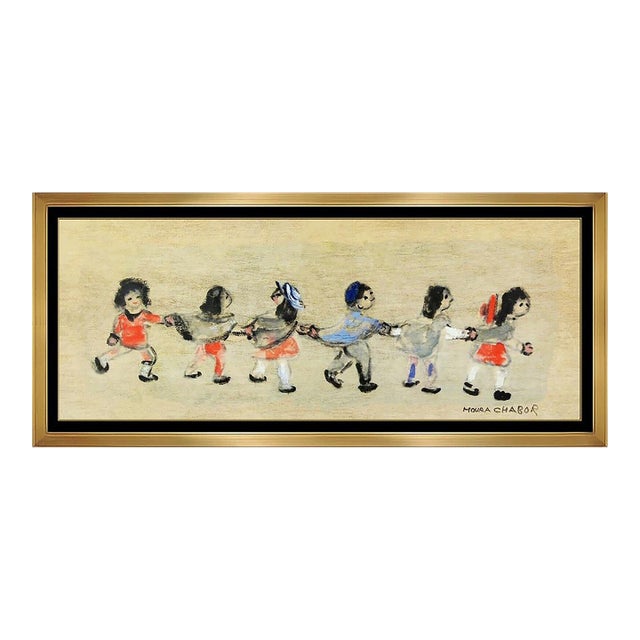 Mid 20th Century Conga Line, Moura Chabor For Sale