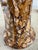 Mid-Century Vintage Faux Marble Pottery Table Lamps/a Pair For Sale - Image 9 of 11