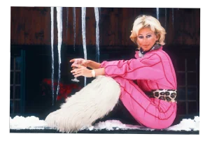 Slim Aarons, Princess Bianca at Gstaad, 1985 C-Print Portrait